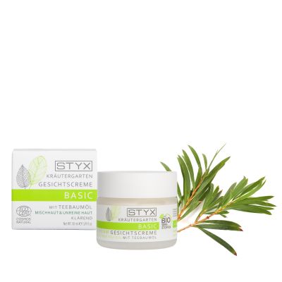 Kräutergarten BASIC face cream with tea tree oil