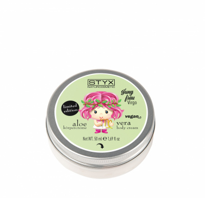 body cream aloe vera Star sign Virgo