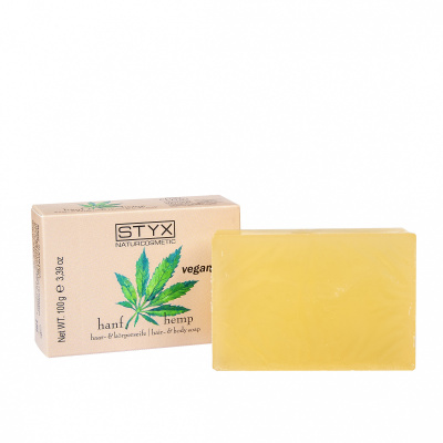 hemp hair and body soap