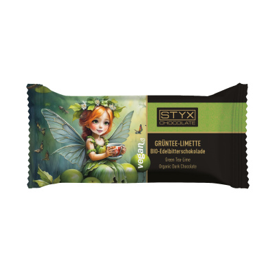 Organic Dark Chocolate with Green Tea & Lime