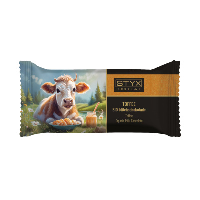 Oganic Milk Chocolate filled with Toffee