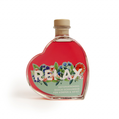 Relax Shower-Bubble bath Herzenswärme