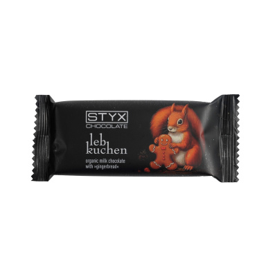 BIO-Lebkuchen in Milchschokolade