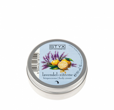 lavender-lemon body cream