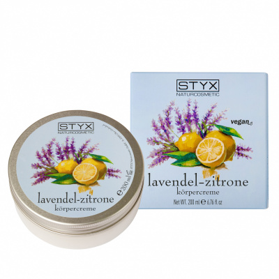 Lavendel-Zitrone Körpercreme