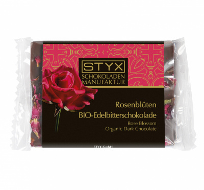 Dark Chocolate with Rose Blossom