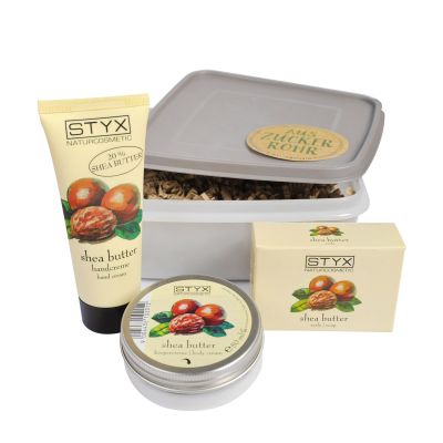 Shea Butter Set in der Zuckerrohrbox