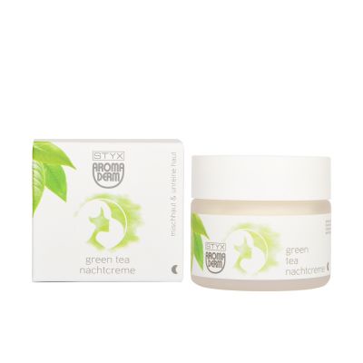 green tea night cream