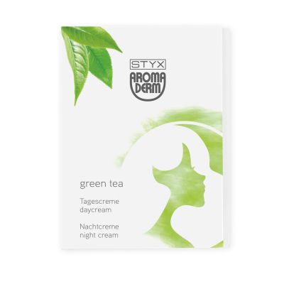 Sachet Folder green tea day and night cream