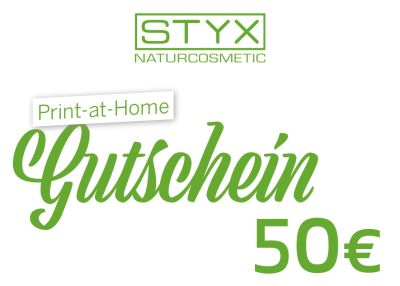 STYX Online Gutschein 50 Euro