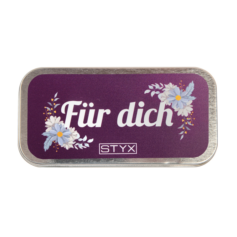 Metalletui Für Dich - Blumen