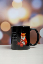 Winterharmonie Tasse Fuchs