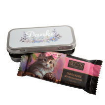 Metalletui Danke - Blumen