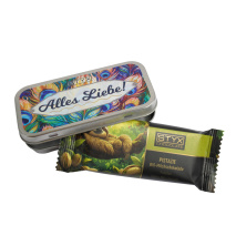 Metalletui Alles Liebe - Pfauenfedern