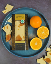BIO-Weiße Schokolade mit Orange